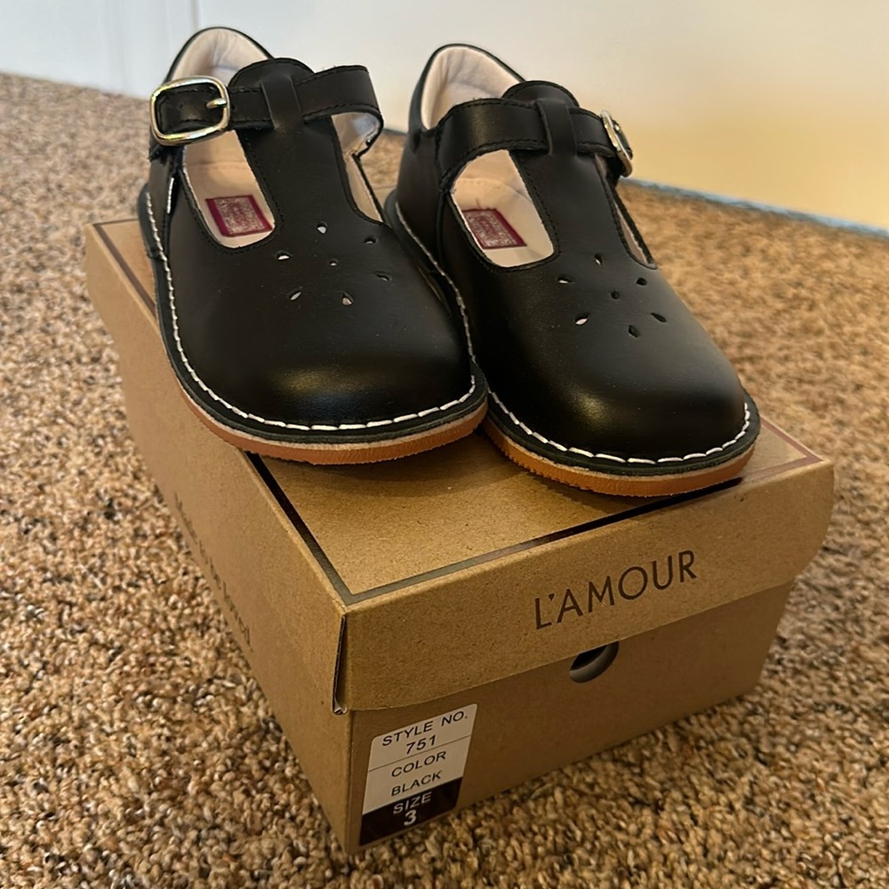 L’Amour Joy black shoes.